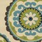 Homeroots 9 x 13 ft. Ivory Indigo & Lime Medallion Disc Indoor & Outdoor Area Rug 384329 - alternate 5